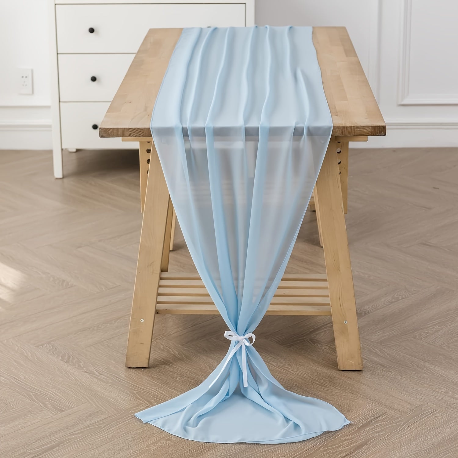 Chiffon Table Runner for Weddings Parties Banquets and Gifts