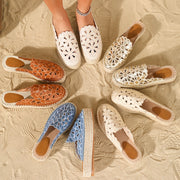 Women’s Floral Espadrille Wedge Shoes Lightweight Summer Beach Vacation