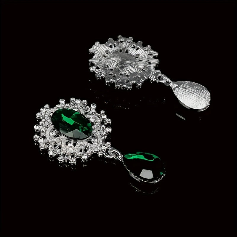 To'y takliflari, sovg'a qutilari va stakanlar uchun 10 ta rhinestone broshyalar to'plami