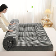 Japanese Lattice Foldable Mattress for Floor or Tatami All-Season Comfort