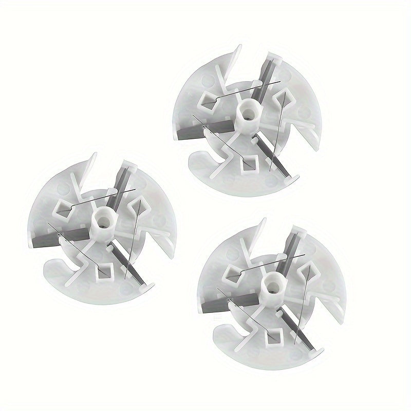 Cuchillas de repuesto unisex para cortapelos, paquete de 3