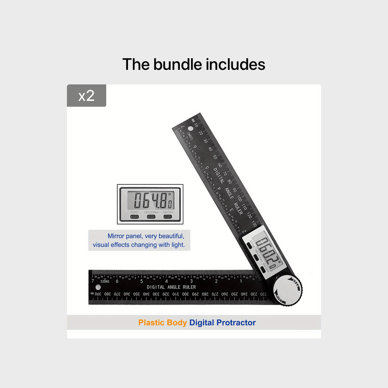 Цифровой угломер-пробка 7 дюймов цифровой уровень для деревообработки и строительства