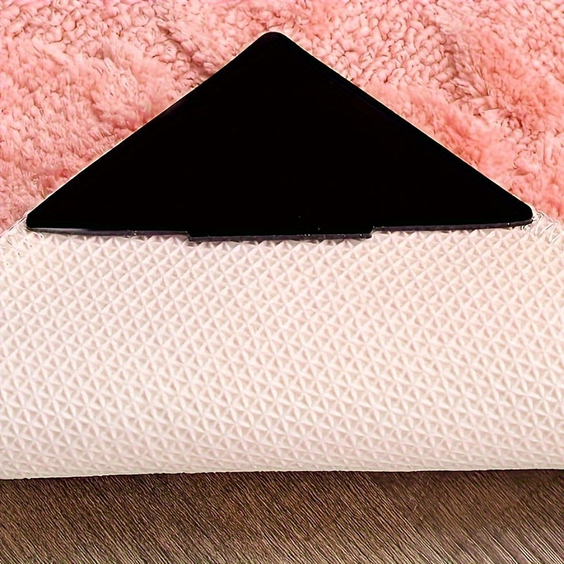 10 Pieces Tree-Shaped Carpet Stickers Non-Slip Tape for Hardwood Floors and Tiles