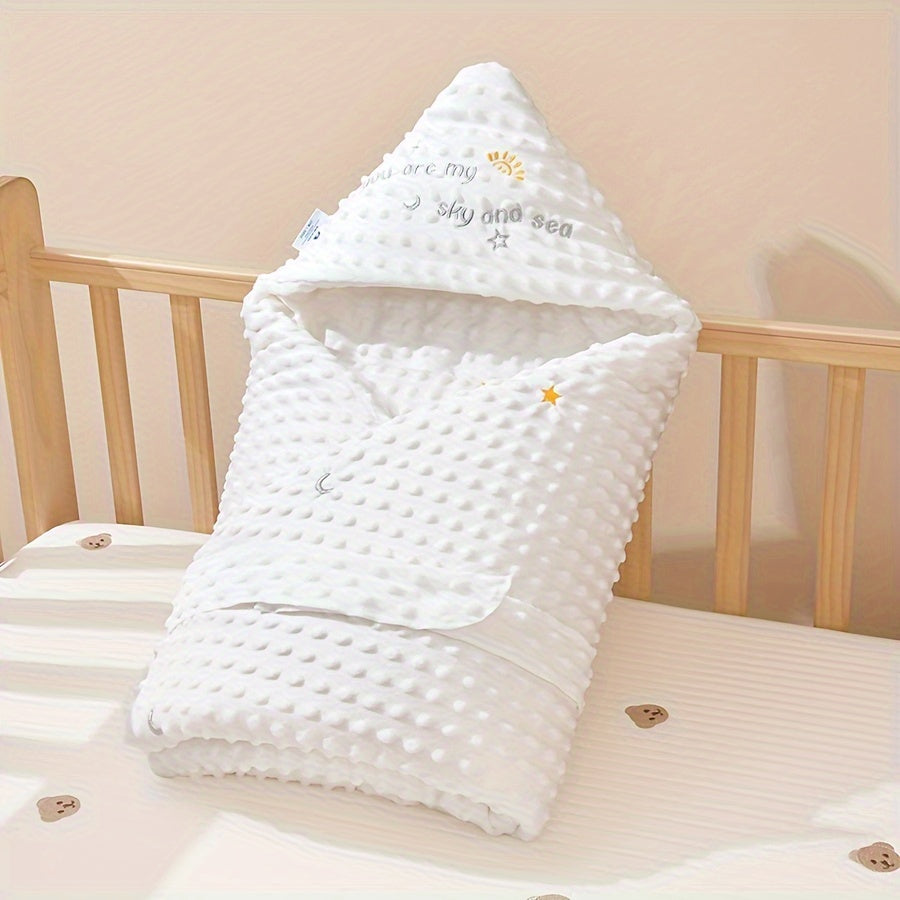 Warm Thickened Throw Blanket for Autumn and Winter Cozy Windproof Quilted Gift