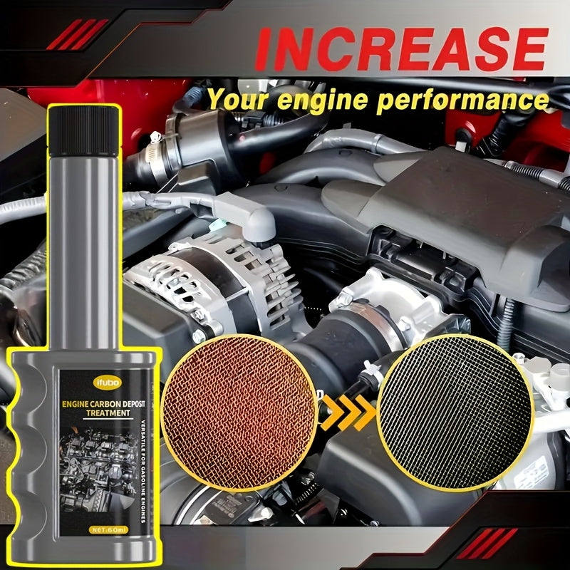 Очиститель от нагара углерода в двигателе, очиститель катализатора для повышения топливной эффективности