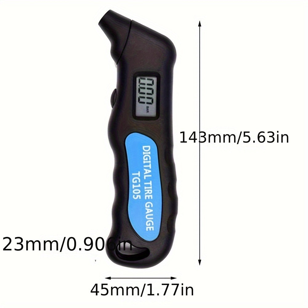 Digital Tire Pressure Gauge for Car Truck Motorcycle with LCD Display