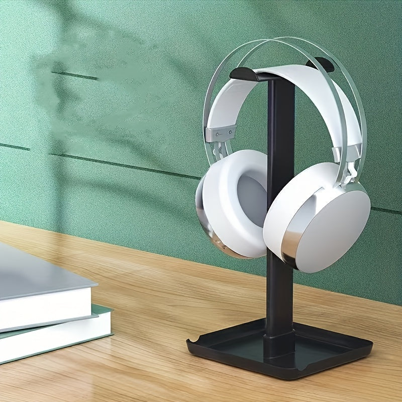 Multi-Functional Headset Shelf for Mobile Phones and Tablets with Detachable Display Stand