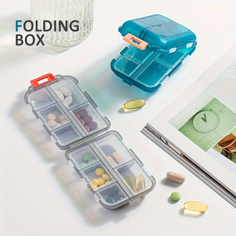 Portable Moisture-Proof Travel Pill Box Small Medicine Organizer