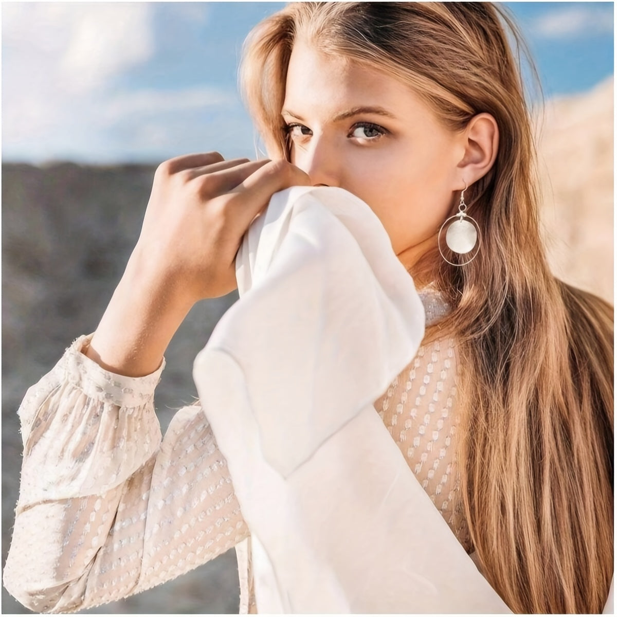 Jewelry Making Kit with 380 Earring Components Bead Hoop Hooks and Supplies