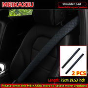 Unisex faux teri belbog‘i yelka pad sayohat avtomobil aksessuarlari 75cm