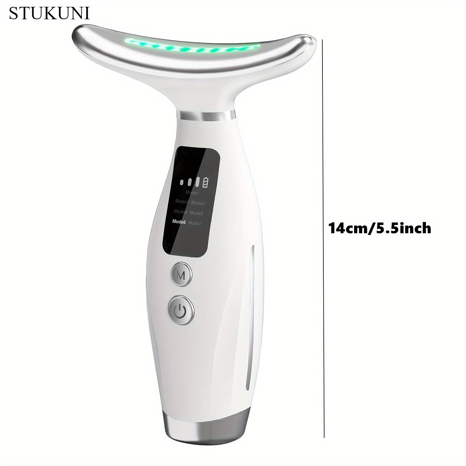 USB orqali zaryadlanadigan yuz va bo'yin massaj qiluvchi, zamonaviy estetikasi va ergonomik dizayni bilan, ayollar uchun mukammal go'zallik va shaxsiy parvarish vositasi; 14-fevral va Onalar kunida ajoyib sovg'a.