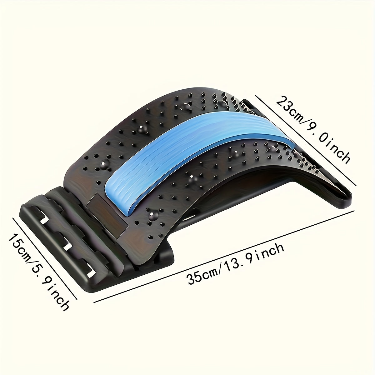 Back Stretcher for Lower Back Pain Relief Adjustable Exercise Yoga Pilates Equipment