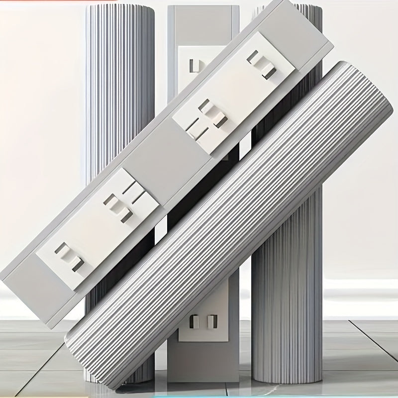 Two Super Absorbent Sponge Mop Heads for Wet and Dry Cleaning, Suitable for Kitchen Bathroom Tile Hardwood Floors