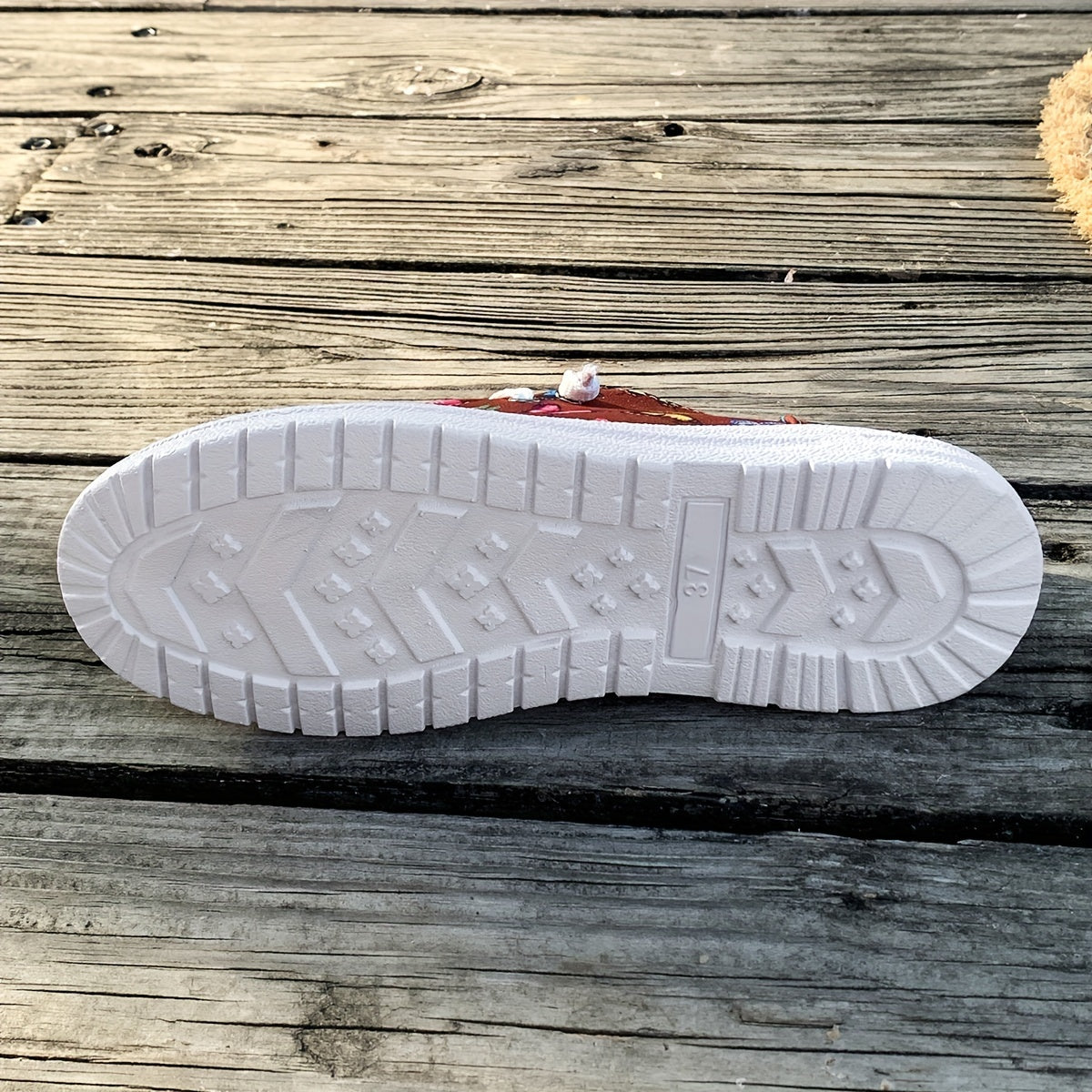 Women's Butterfly Print Canvas Slip-On Shoes Casual Comfortable Sneakers