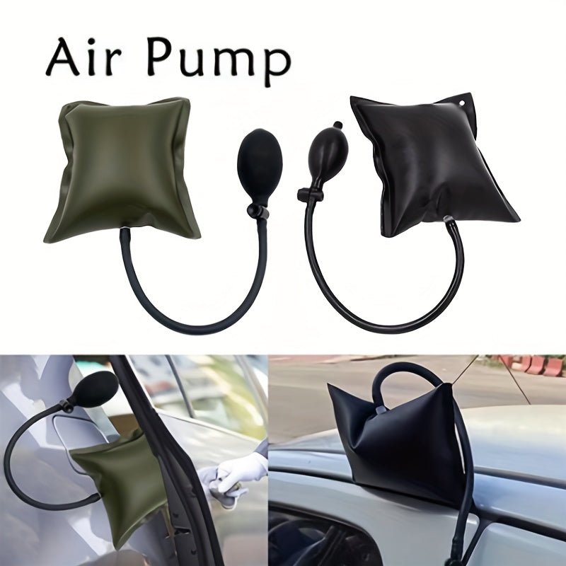 Inflatable Car Escape Tool TPU Air Pump Door Opener Emergency Unlock Kit