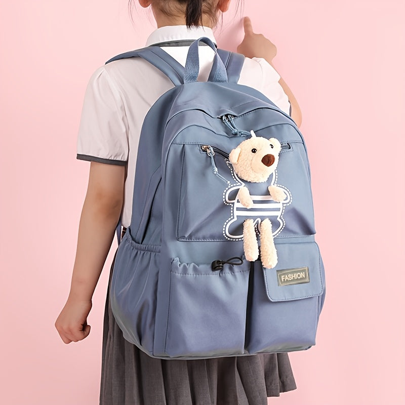 Ayollar uchun moda ruksak, yuqori ko'rinishdagi koreys uslubida, o'rta maktab o'quvchilari uchun mos. Kichik va ko'p funksiyali yelka sumkasi, tasodifiy tortish bosh yo'nalishi bilan.