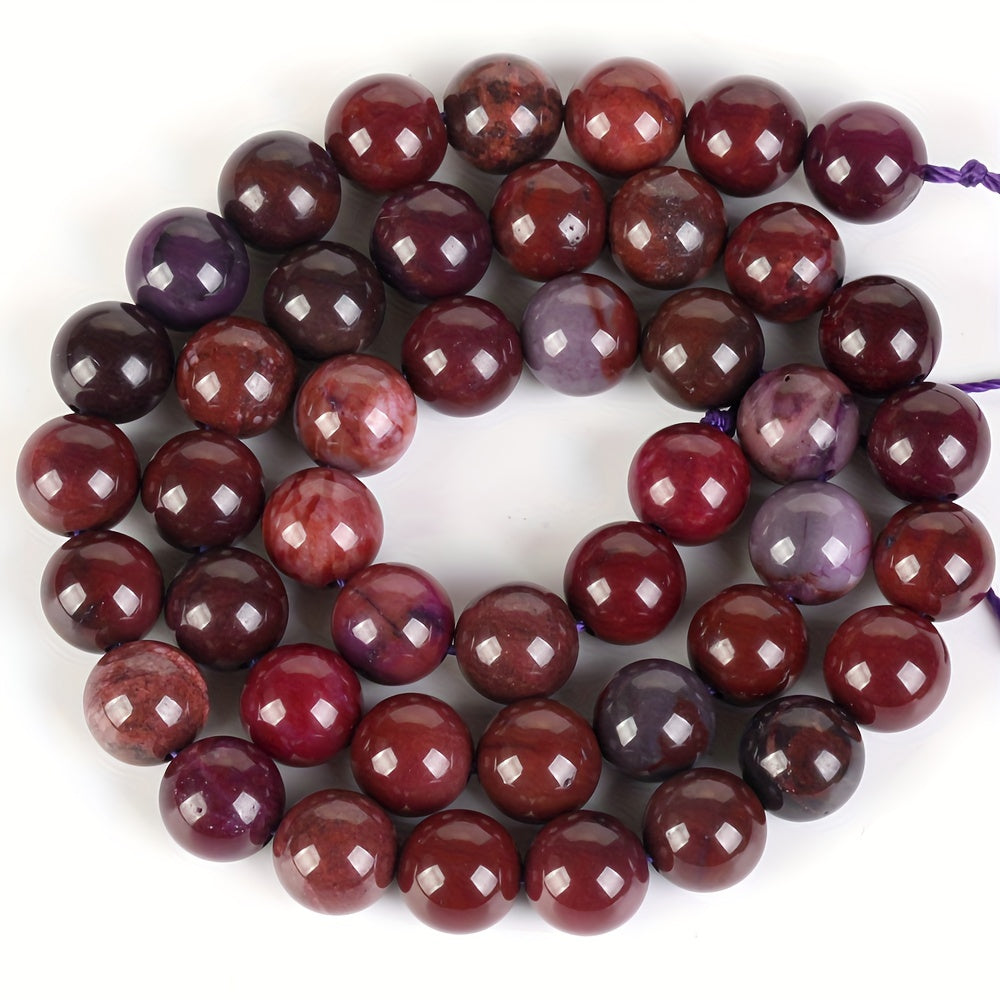Natural Sugilite Beads Round Loose Spacer Beads for Jewelry Making 4mm-10mm