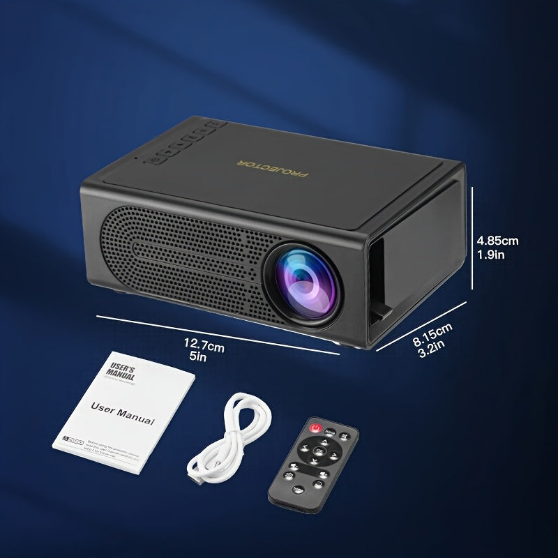Smart Projector Wireless Portable Entertainment 3 Aspect Ratio 320x240