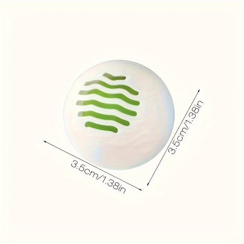 6pcs Air Freshener Balls Plastic Hollow Design Odor Eliminator for Shoes Car Home