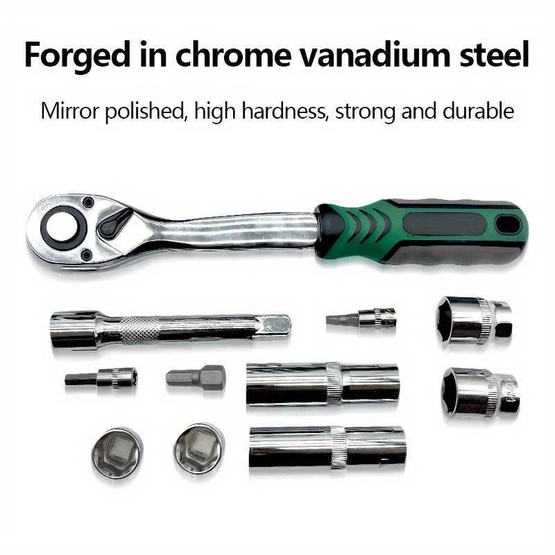 Auto Repair Kit for Dirt Bikes 216pcs Tools Storage Box Complete Accessory Set