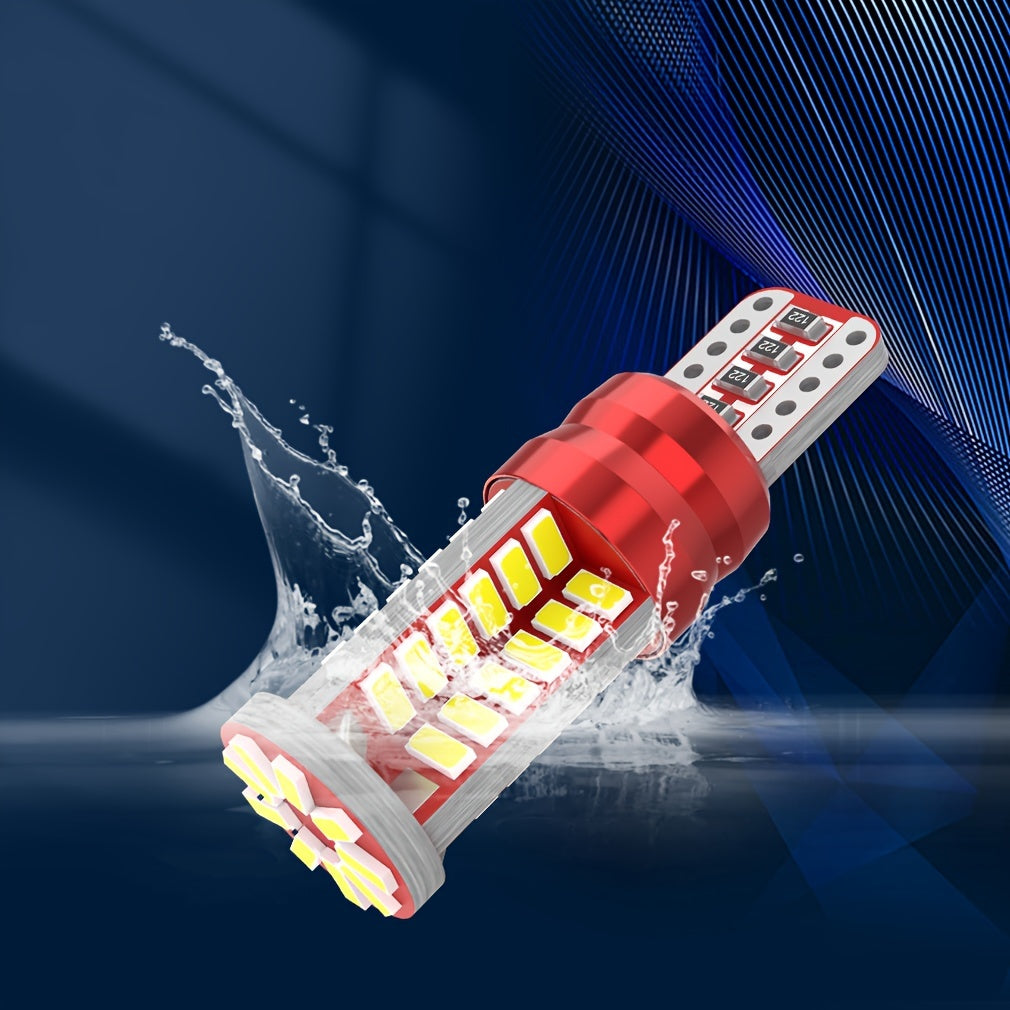 2 dona T10 168 192 W5W LED Canbus Avtomobil belgilash, parkovka, burchak chiroq, oq