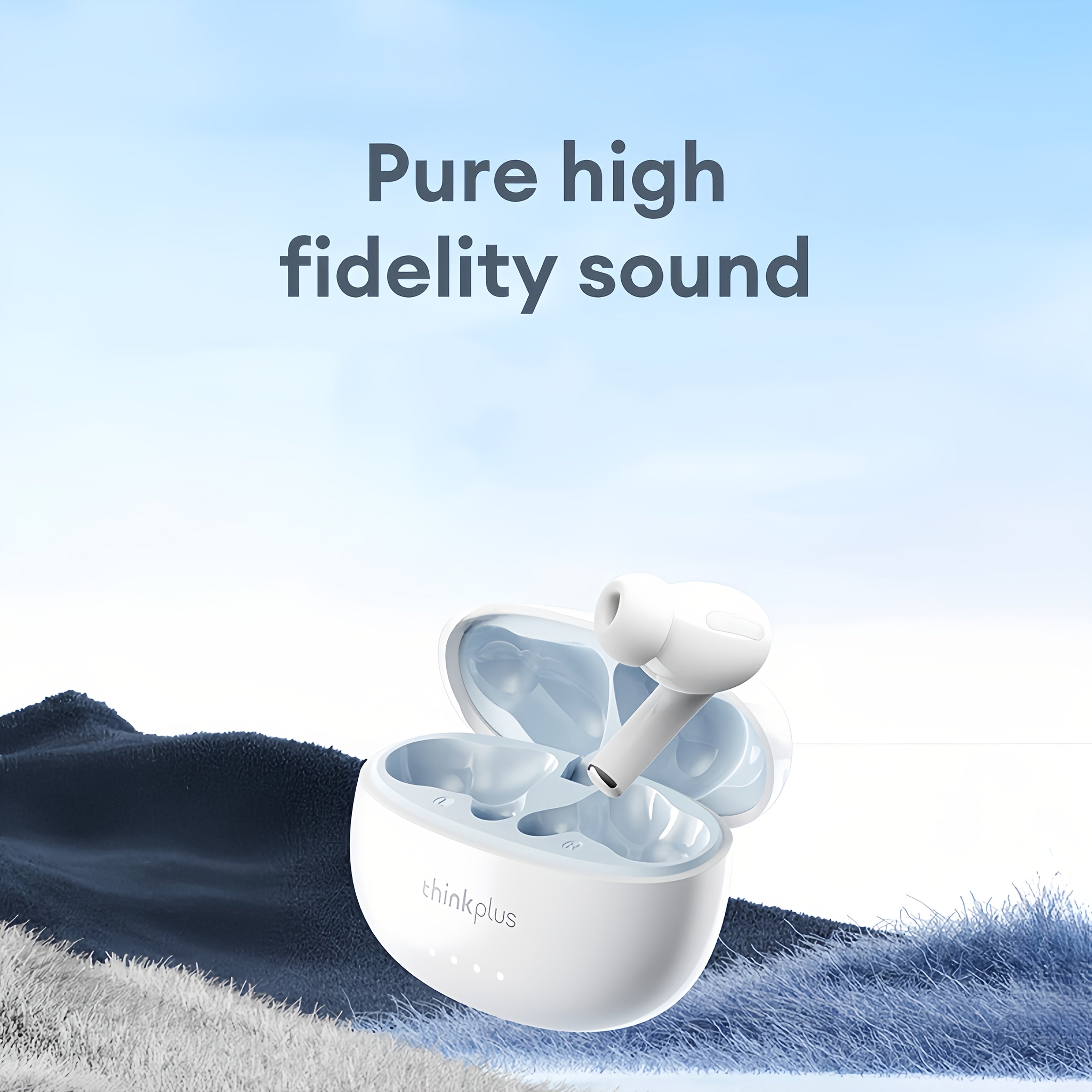 Auriculares inalámbricos con sonido cristalino, cancelación de ruido y carga rápida