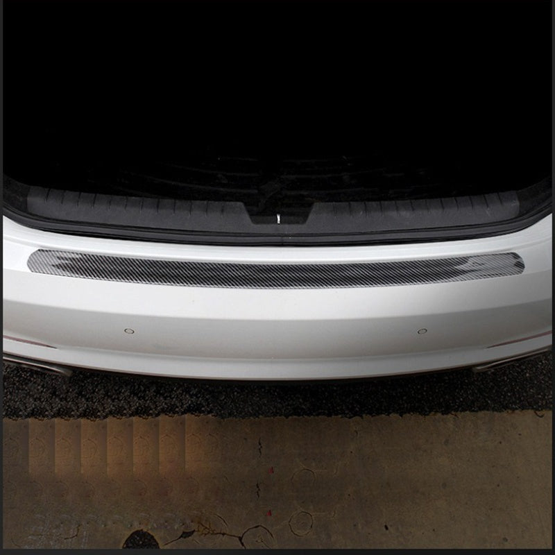 5D Carbon Fiber Car Protective Film for Door Sill Pedal Mirror Edge Waterproof Universal