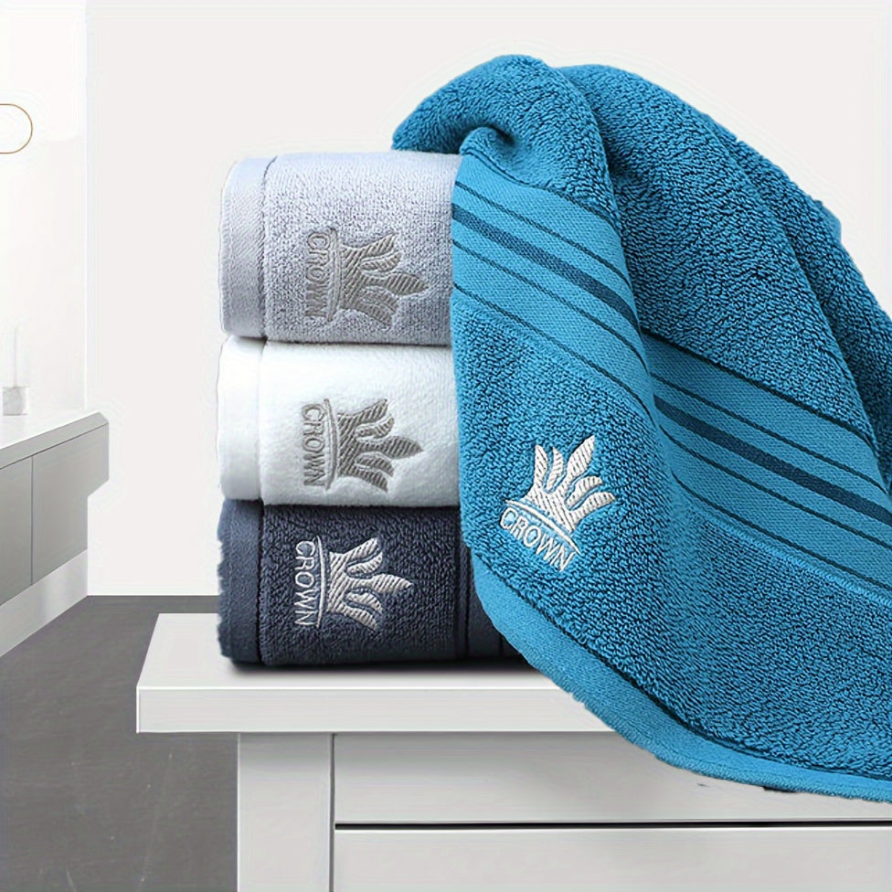Velvet Towel Set 3-Piece Bath Hand Square for Hotel Home Spa