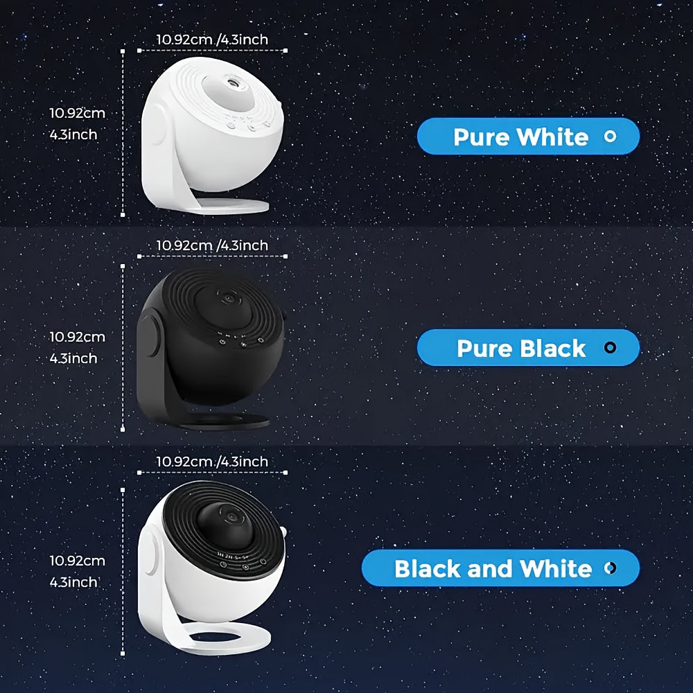 2024 Color Globe Star Projector Lamp with 13 Films for Bedroom Atmosphere Indoor LED Night Light