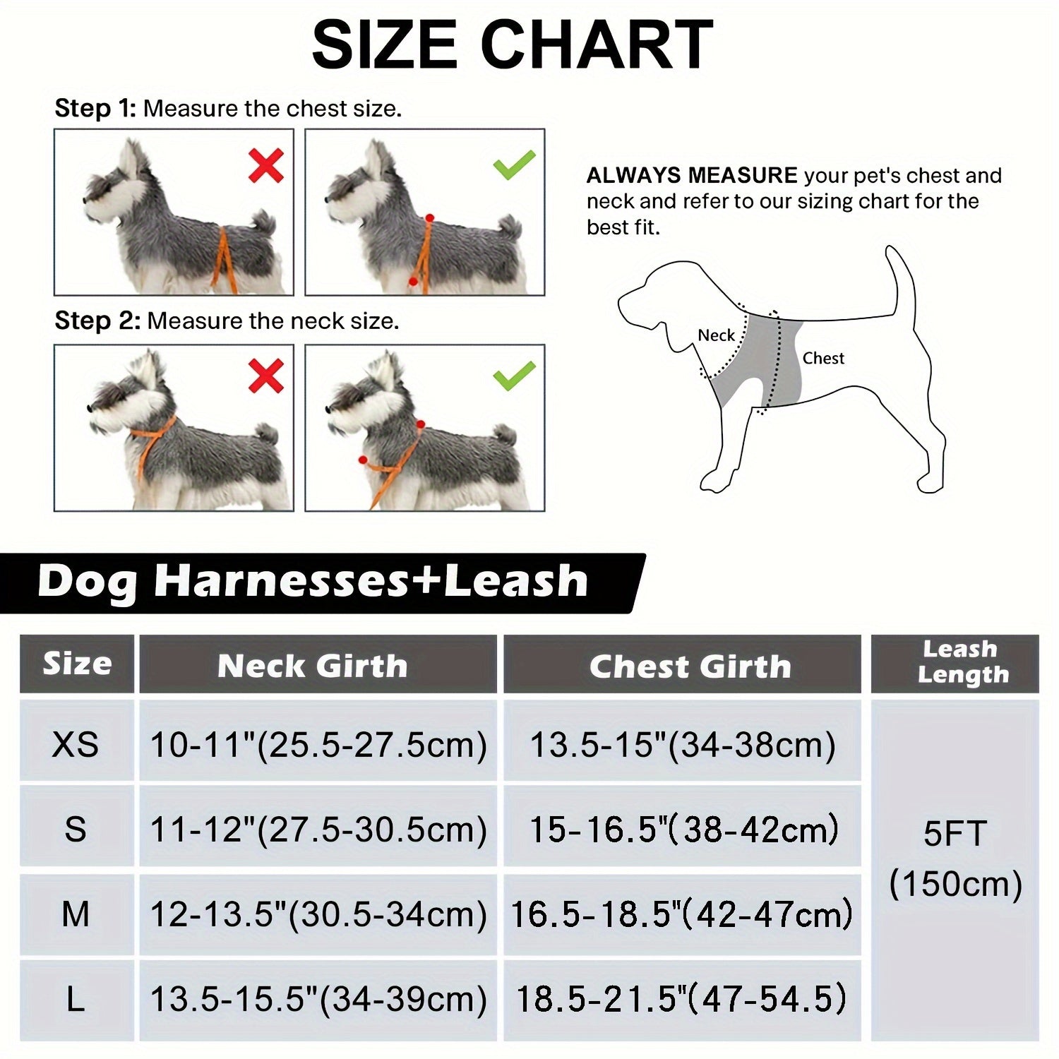 Reflective Dog Harness and Leash Set for Small to Medium Breeds Mesh Padded Nylon No-Choke Safety