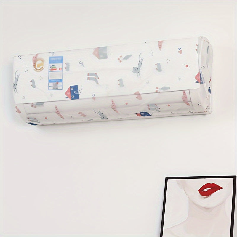 Добавьте немного веселья в ваше жилое пространство с этим набором чехлов для кондиционера. С милым мультяшным узором, этот декоративный аксессуар идеально подходит для вашего дома, кухни или спальни. Стиральный защитный чехол защищает от влаги и пыли.