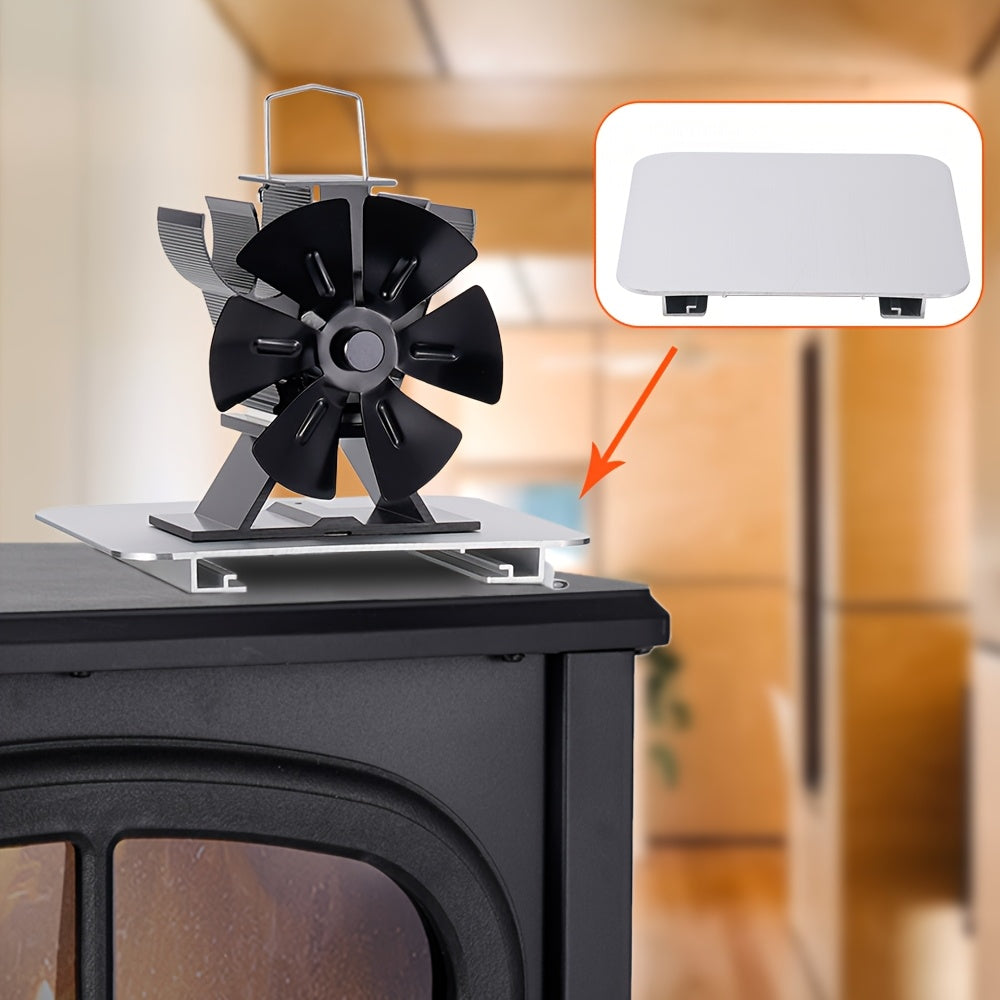 Heat Shield for Stove Fan, High Temperature Resistant, Fireplace Insulation Protection