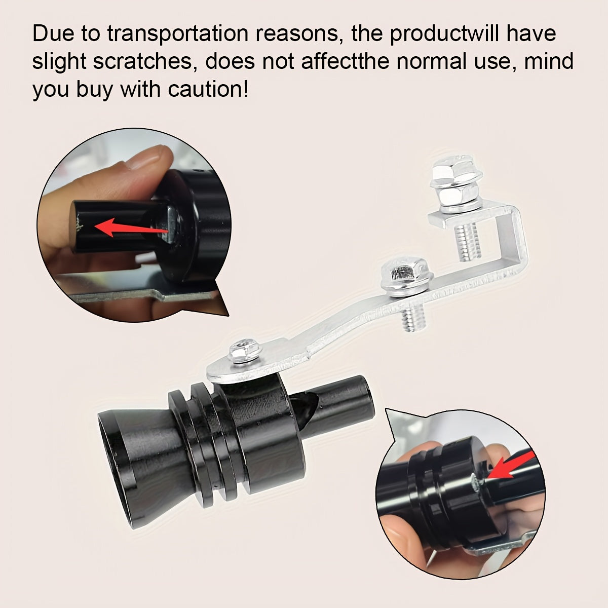 Barqaror Alyuminiy Turbo Chiqish Soni Avtomobil Tahriri Ovozi Mikrofon