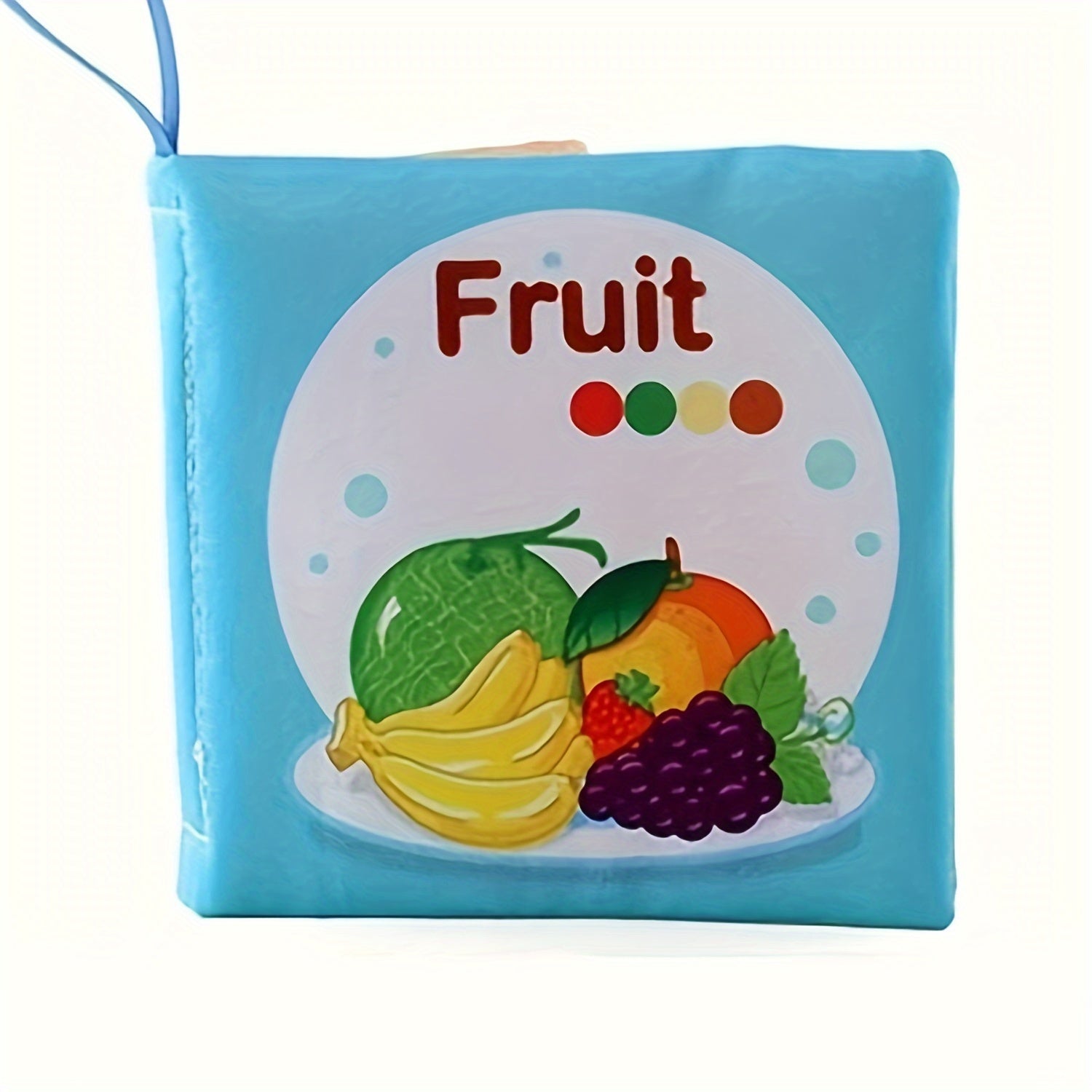 Baby Cloth Book for Infants 0+ with Animal, Transportation, Fruit, Ocean Themes