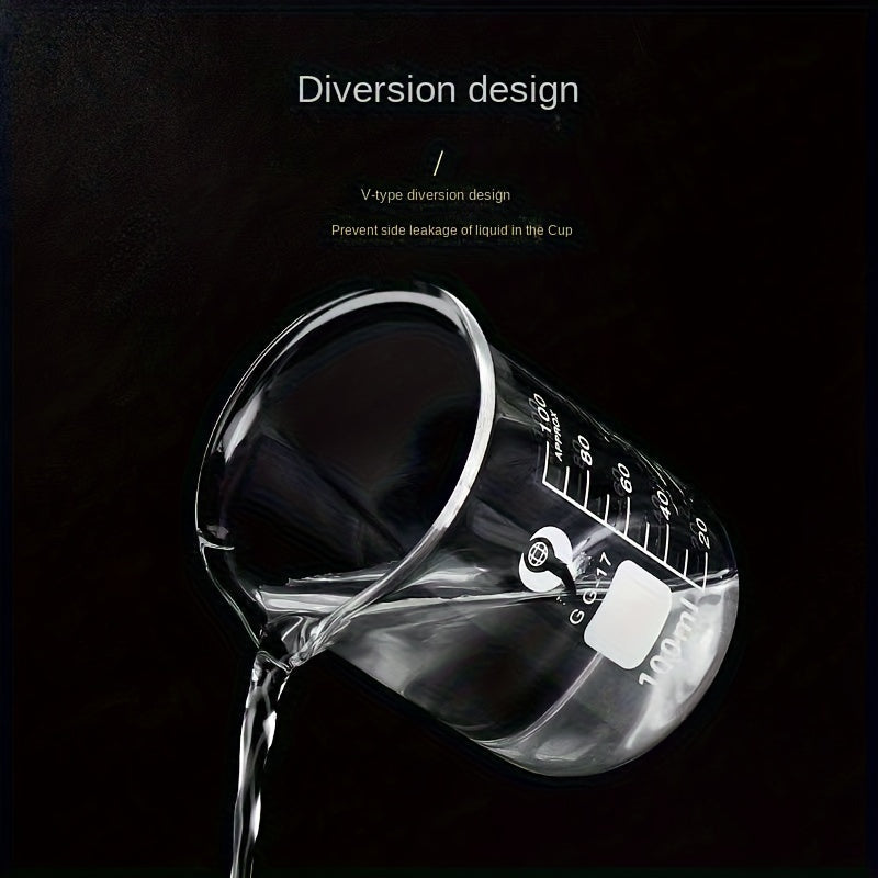 5 ta yuqori sifatli borosilikat shisha kolbalar to'plami, ta'lim va tadqiqot maqsadlari uchun ideal V-shaklidagi quvur dizayni bilan. O'lchamlari 0.17oz dan 3.38oz gacha, talabalar uchun mos.