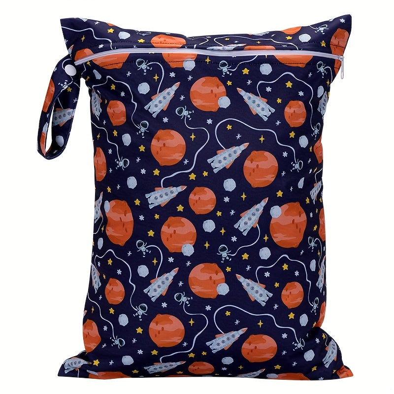 Reusable Waterproof Wet Bag for Travel and Outdoors for Wet Clothes Diapers Swimsuits