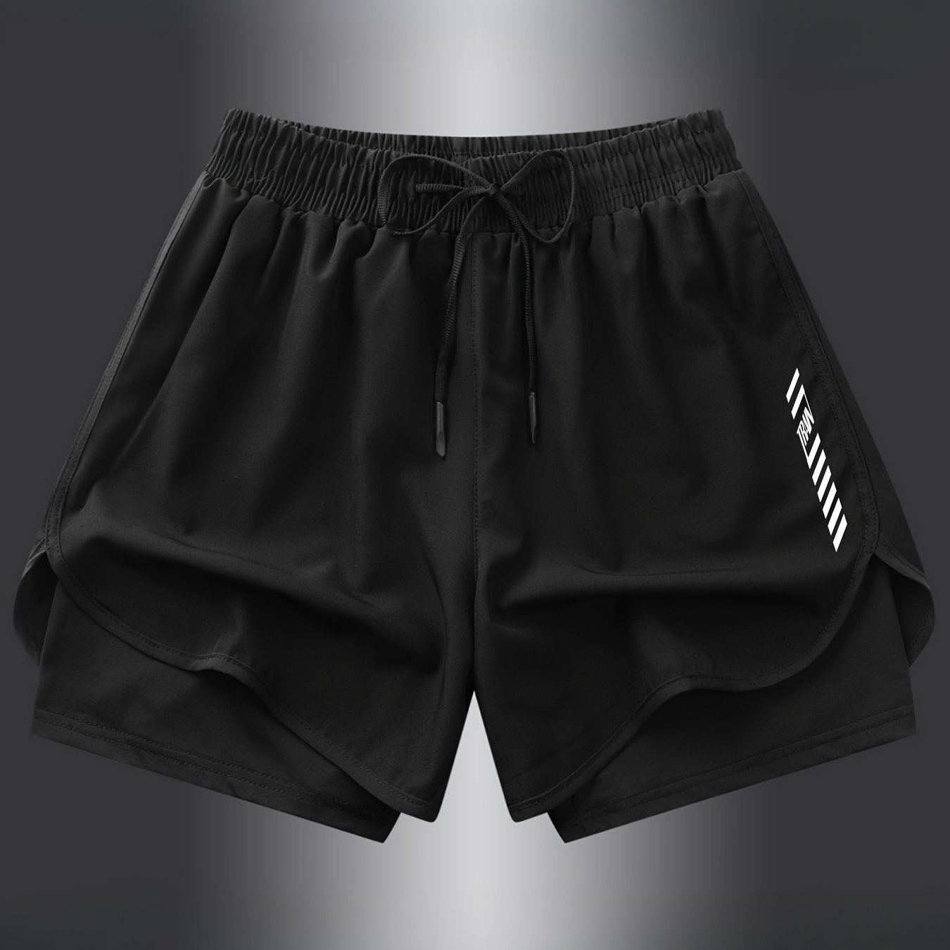 Men's Sports Shorts Breathable Quick-Dry Polyester Elastane Lightweight Stretch Training Running Basketball