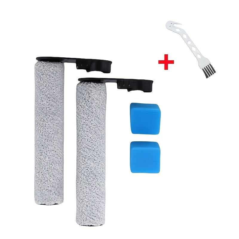 Set of 5 Vacuum Cleaner Accessories Includes Sponge Filters Rolling Brushes and Cleaning Brush