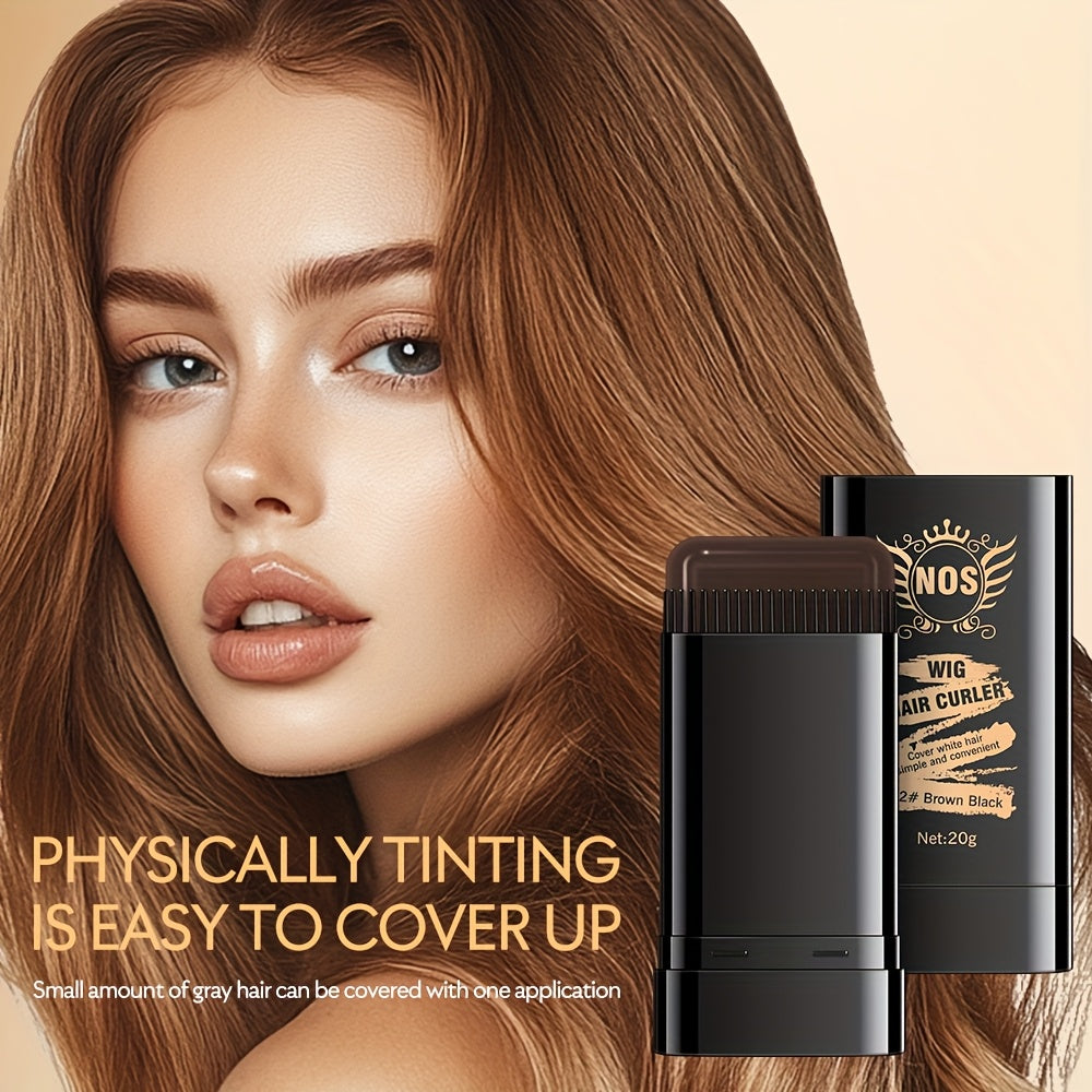 Портативный стики для окрашивания волос для покрытия седины 20 г Легкое нанесение Долговечное