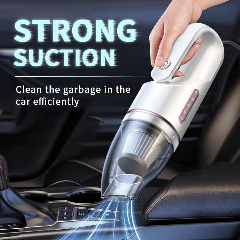 Car Handheld Vacuum Cleaner High Suction Compact for Car Interior and Grooves