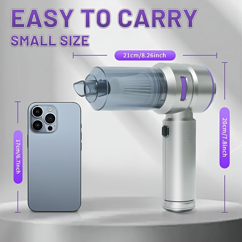 100W Cordless Handheld Vacuum Cleaner with 16000Pa Suction and 4-in-1 Function