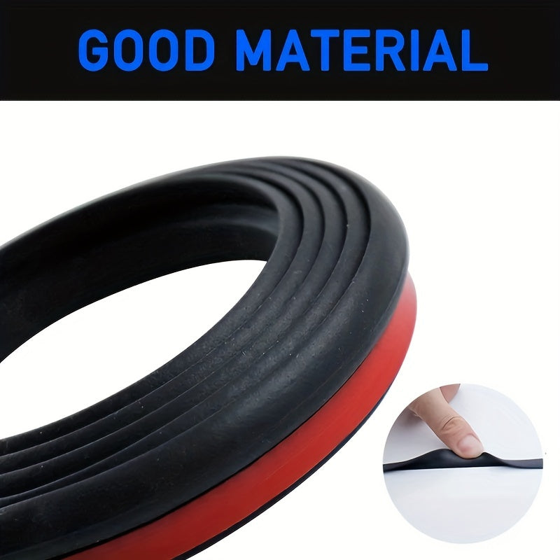 Universal Waterproof Rubber Car Hood Sealing Strip Noise-Reducing Gasket