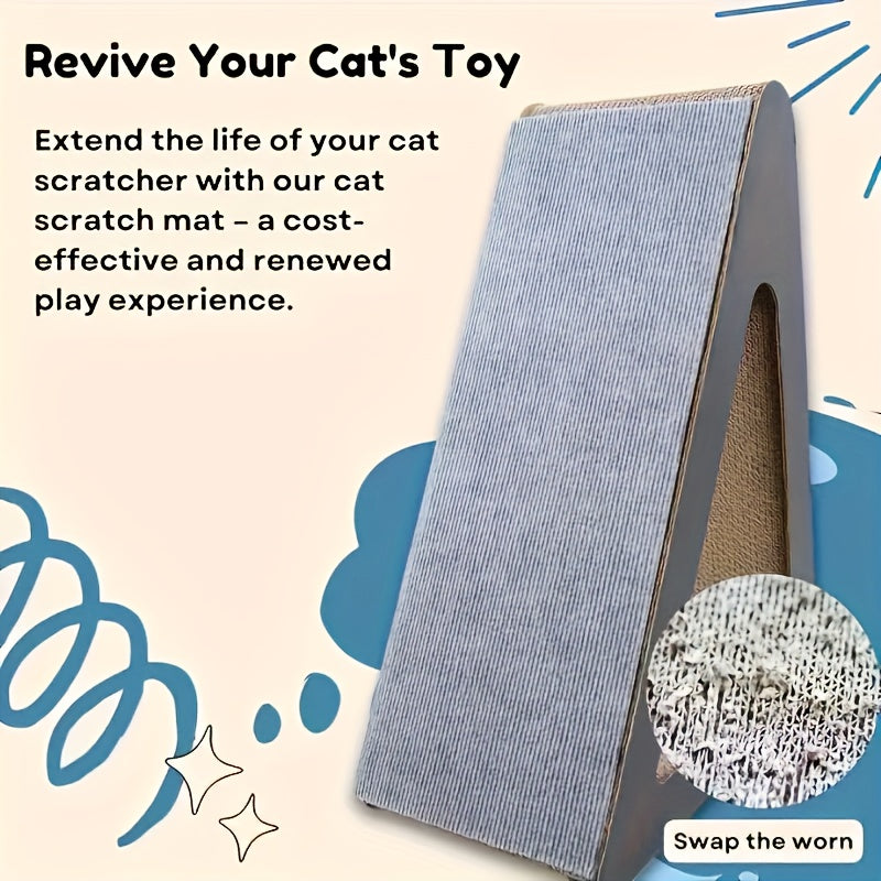 Durable Adhesive Cat Scratching Mat Roll for Furniture Protection