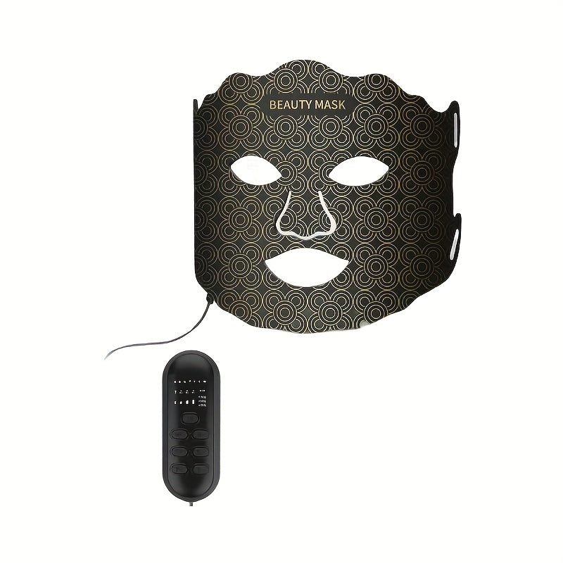 Портативное устройство для ухода за лицом с 7-цветовой светотерапией и ремешком