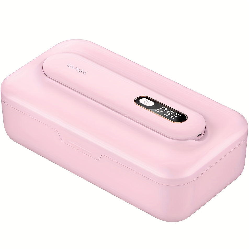 UV Ozone Cleaner Lamp with Detachable Tube 360° Sterilization Rechargeable White