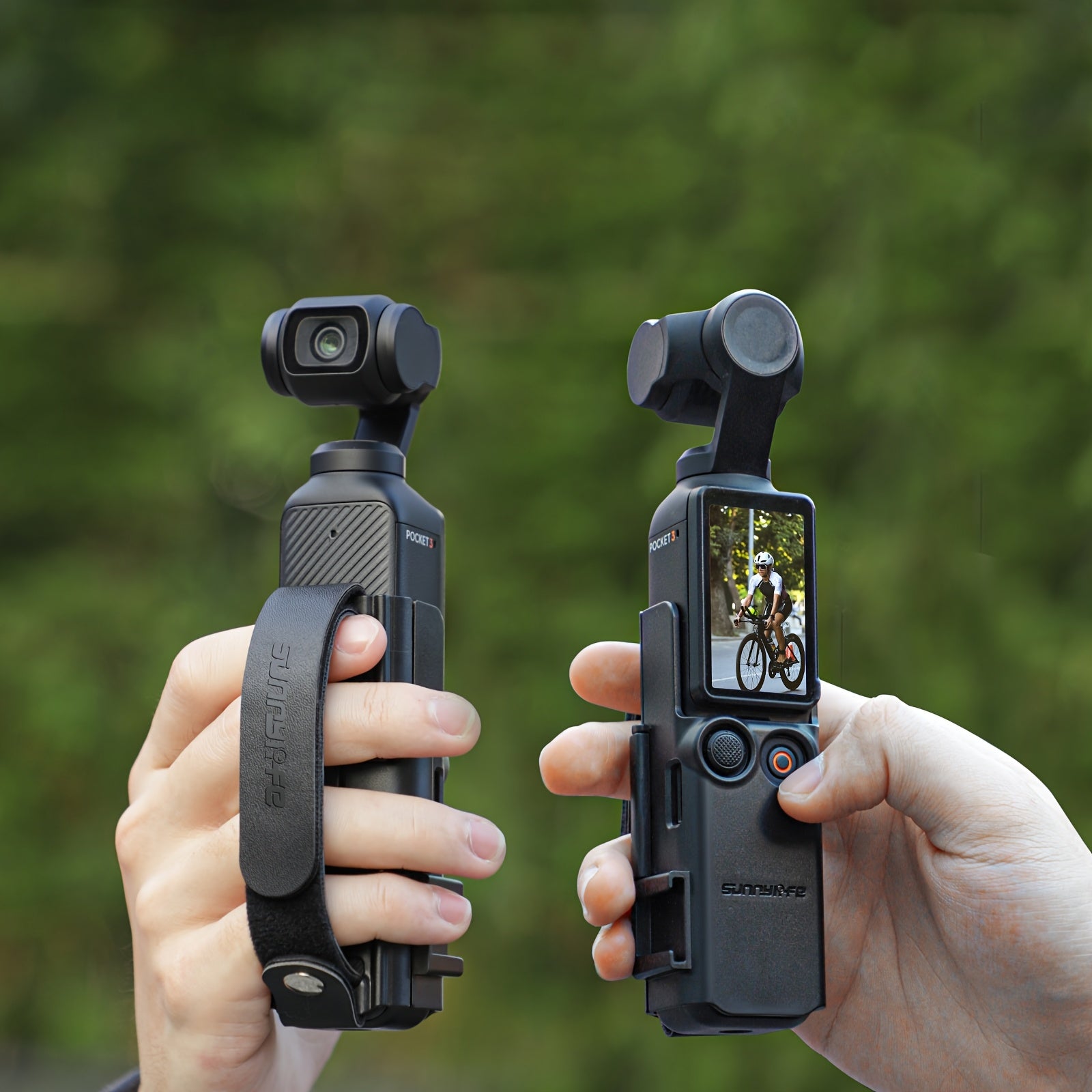 Kamera aksessuarlar to'plami, tushishdan himoya qiluvchi kamar bilan, sovuq poyafzal tutqich va himoya ramkasi bilan