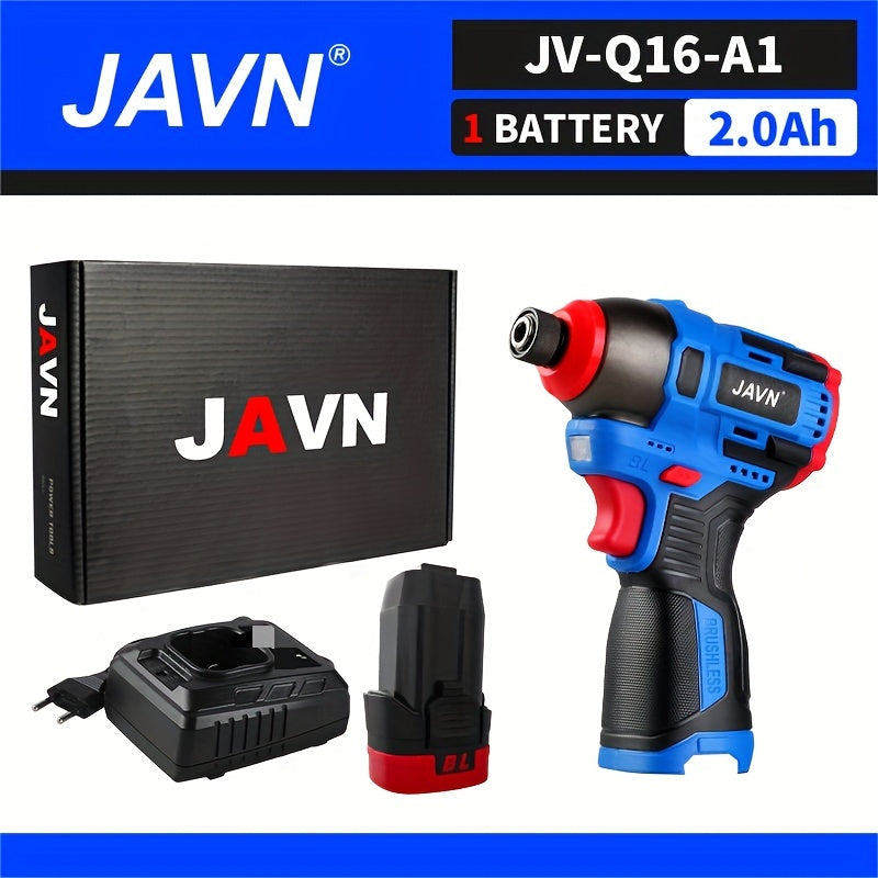 16V Cordless Mini Drill Screwdriver and Impact Driver Set with Lithium-ion Battery
