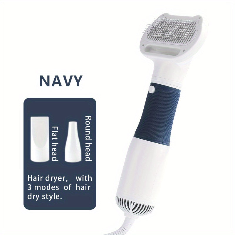 Pet Grooming Dryer for Cats and Dogs with 3 Speed Settings and 3 Modes