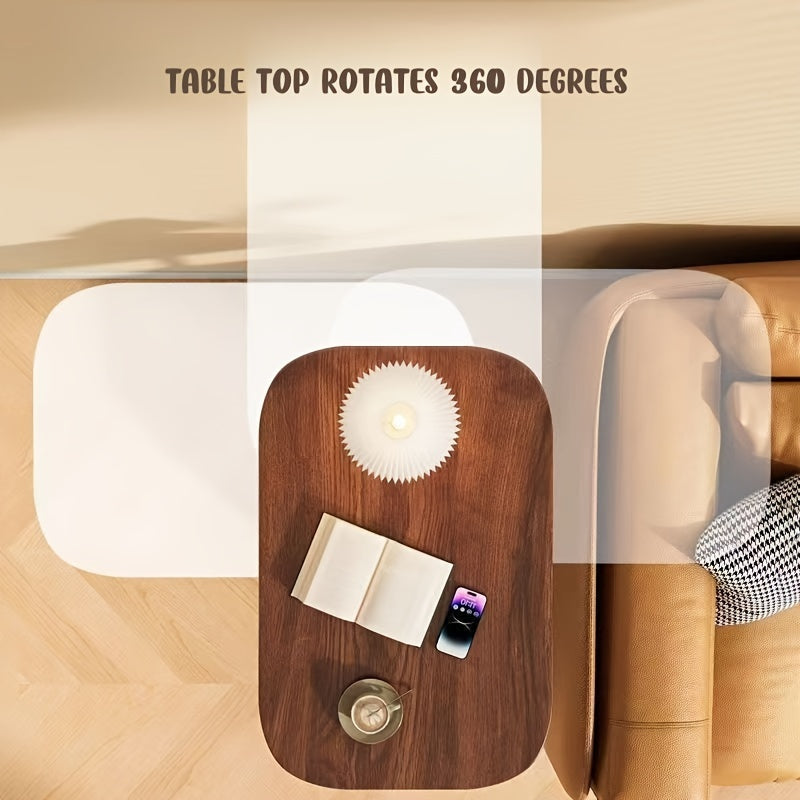 Escritorio de computadora móvil para mesita de noche, dormitorio o estudio con altura ajustable