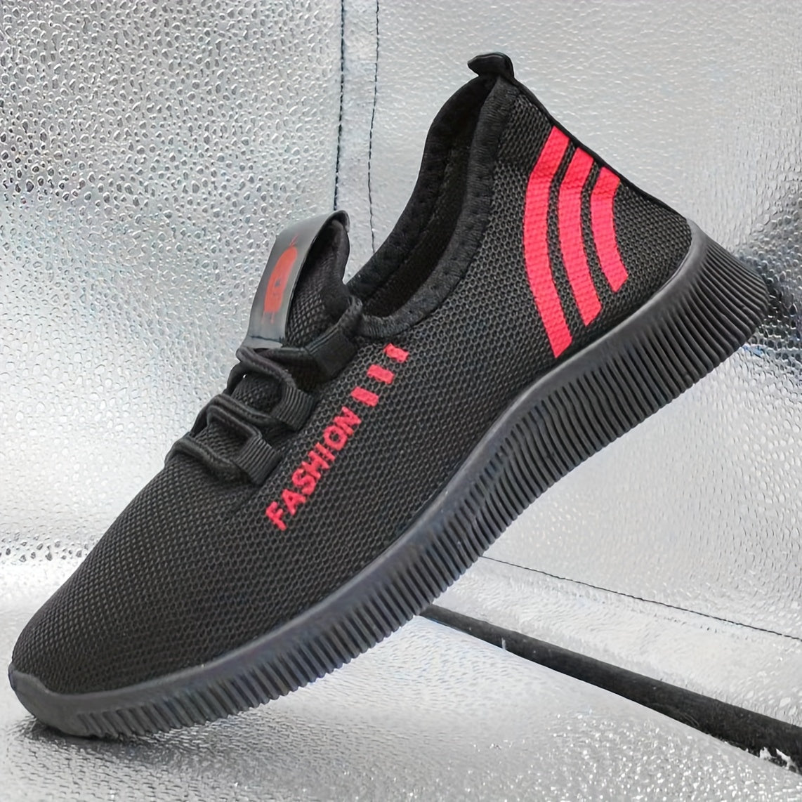 Women's Knitted Running Shoes Breathable Low Top Sneakers Casual Trainers